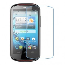 Acer Liquid E1 Protector de pantalla nano Glass 9H de una unidad Screen Mobile