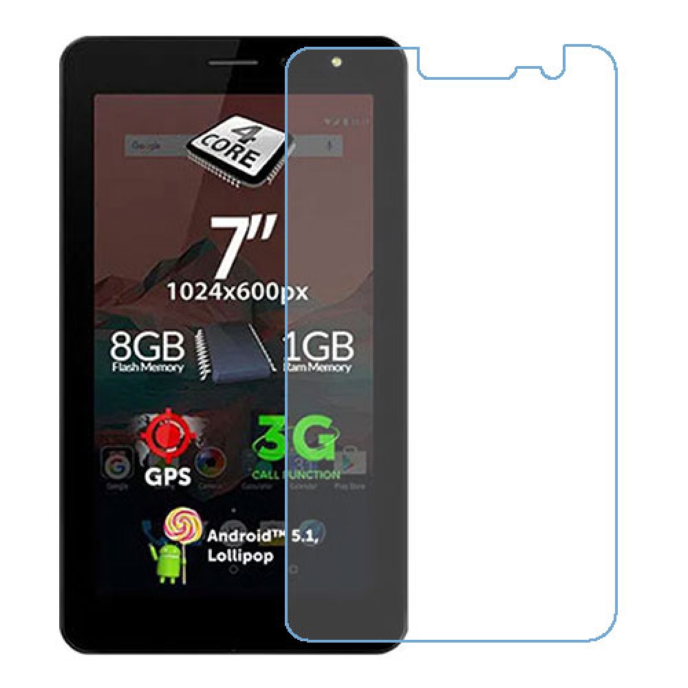 Allview AX501Q One unit nano Glass 9H screen protector Screen Mobile
