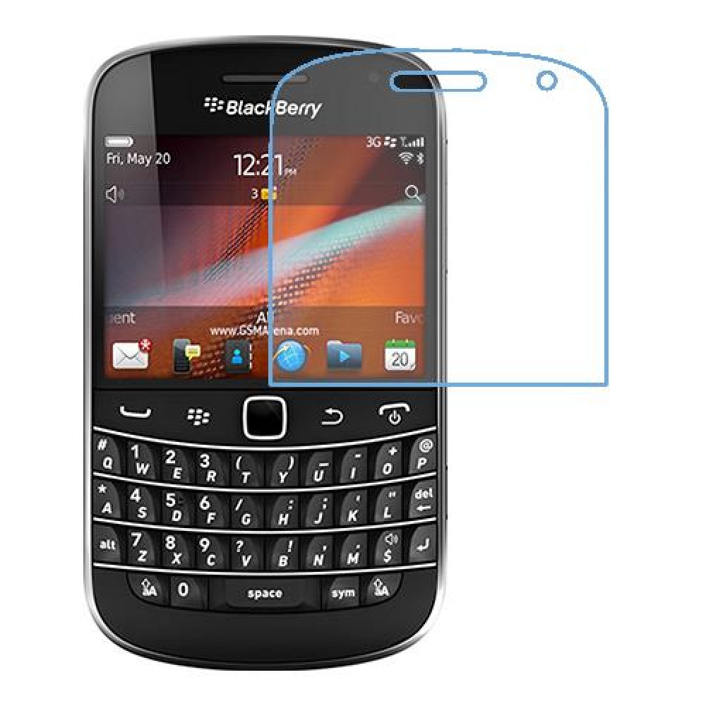 BlackBerry Bold Touch 9900 One unit nano Glass 9H screen protector Screen Mobile
