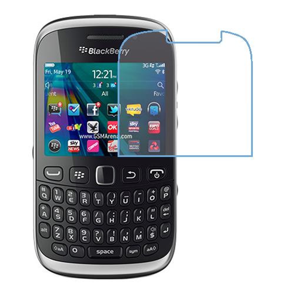 BlackBerry Curve 9320 One unit nano Glass 9H screen protector Screen Mobile