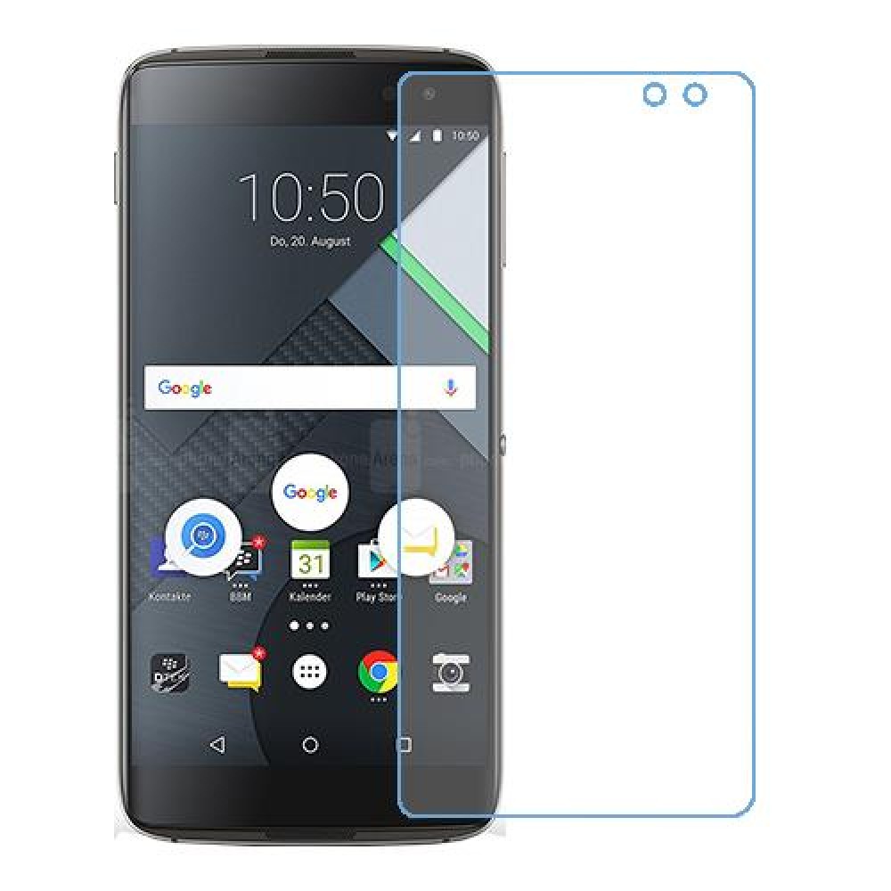 BlackBerry DTEK60 One unit nano Glass 9H screen protector Screen Mobile