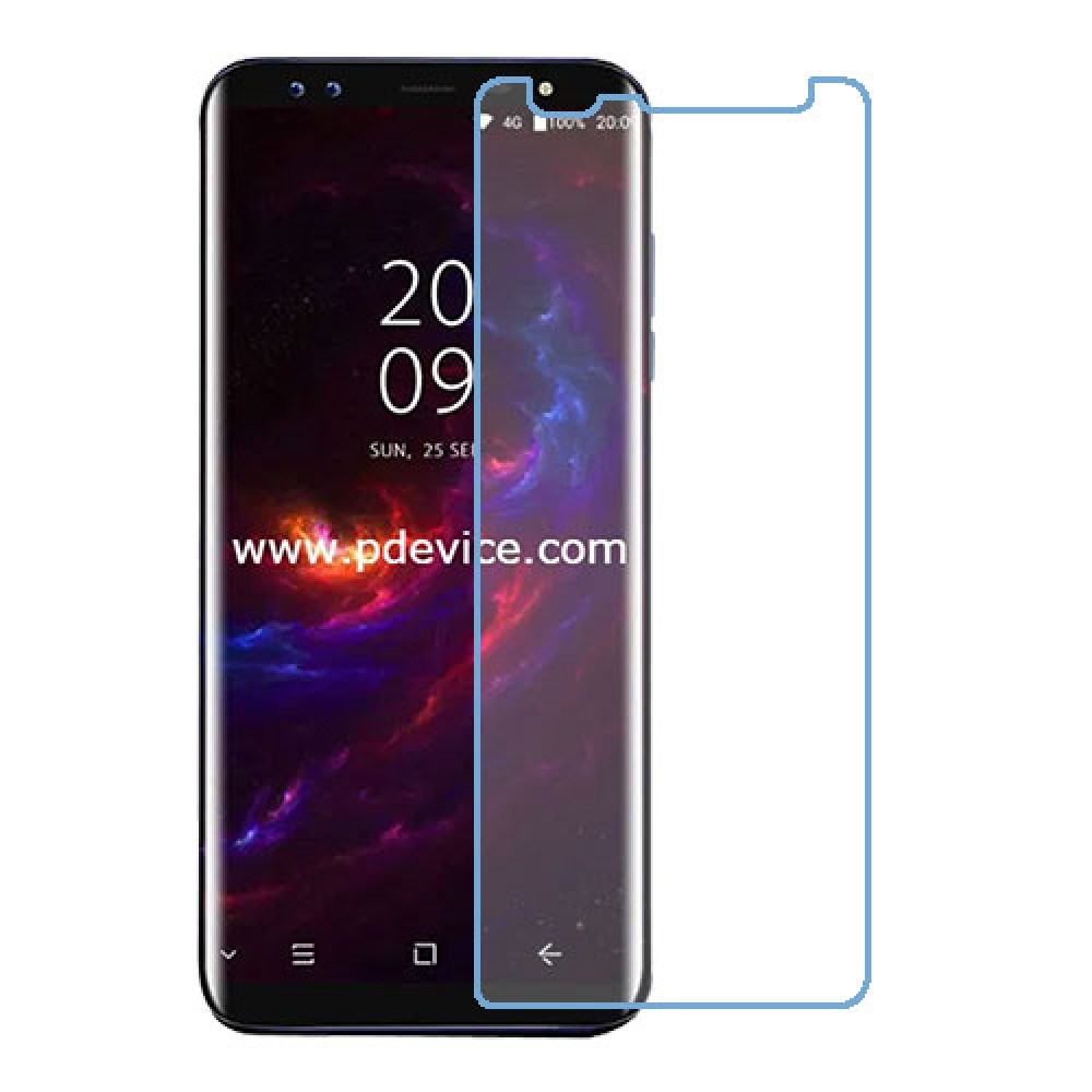 Blackview S8 One unit nano Glass 9H screen protector Screen Mobile