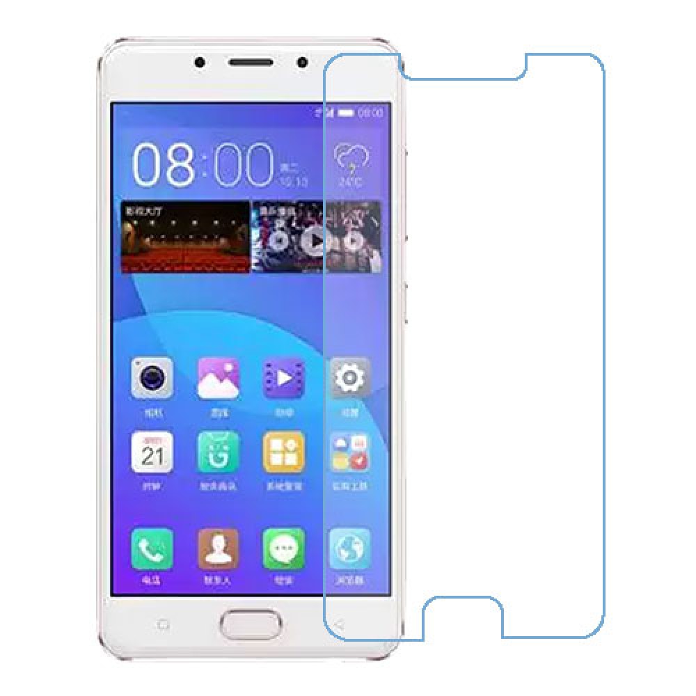Gionee F5 One unit nano Glass 9H screen protector Screen Mobile