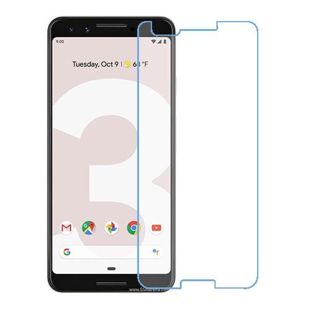 Google Pixel 3 One unit nano Glass 9H screen protector Screen Mobile