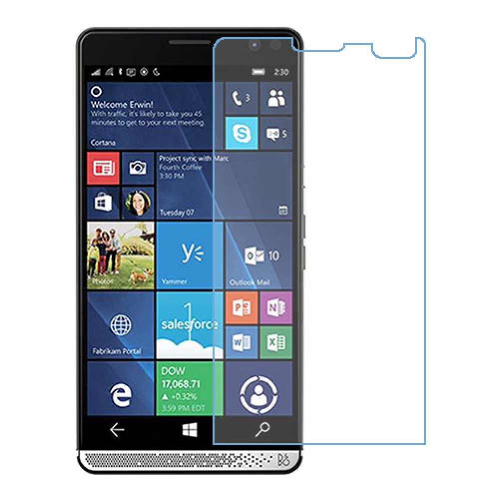HP Elite x3 One unit nano Glass 9H screen protector Screen Mobile