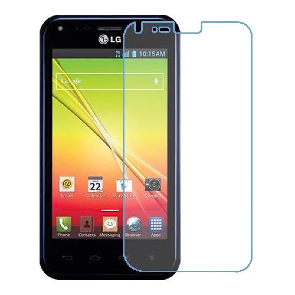 LG Optimus F3Q One unit nano Glass 9H screen protector Screen Mobile