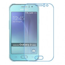 Samsung Galaxy J1 Ace Protector de pantalla nano Glass 9H de una unidad Screen Mobile