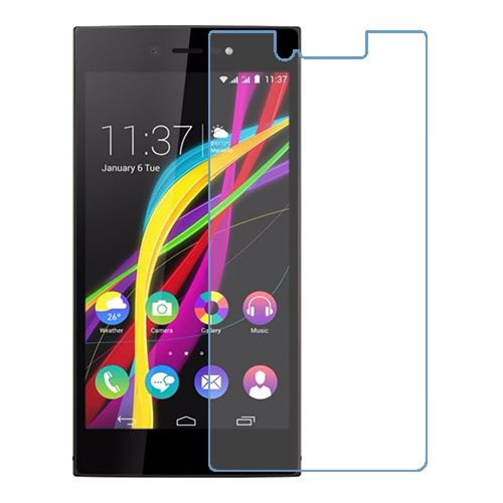 Wiko Highway Star 4G One unit nano Glass 9H screen protector Screen Mobile