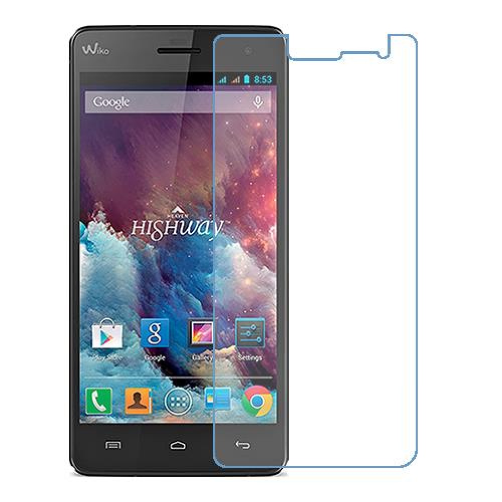 Wiko Highway One unit nano Glass 9H screen protector Screen Mobile