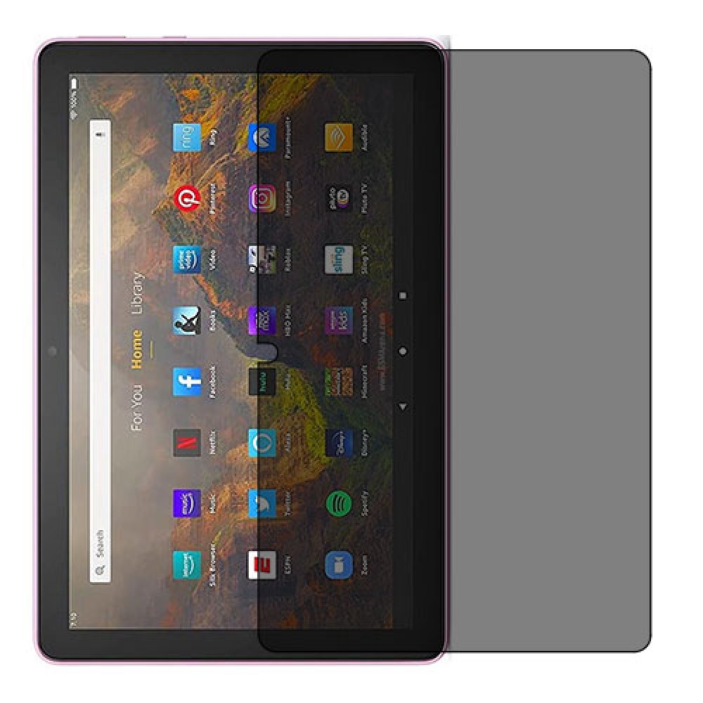 Amazon Fire HD 10 (2021) Screen Protector Hydrogel Privacy (Silicone) One Unit Screen Mobile
