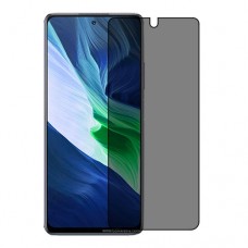 Infinix Note 10 Pro Screen Protector Hydrogel Privacy (Silicone) One Unit Screen Mobile