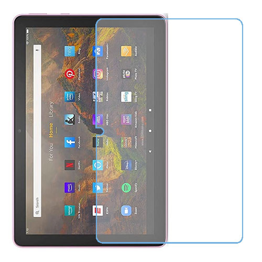 Amazon Fire HD 10 (2021) One unit nano Glass 9H screen protector Screen Mobile