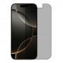 Apple iPhone 16 Pro Screen Protector Hydrogel Privacy (Silicone) One Unit Screen Mobile