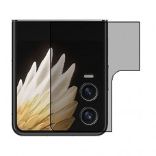 Tecno Phantom V Flip2 - Folded Screen Protector Hydrogel Privacy (Silicone) One Unit Screen Mobile