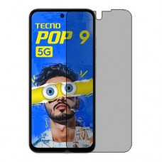 Tecno Pop 9 Screen Protector Hydrogel Privacy (Silicone) One Unit Screen Mobile