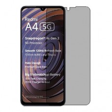 Xiaomi Redmi A4 Screen Protector Hydrogel Privacy (Silicone) One Unit Screen Mobile