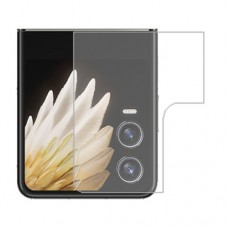 Tecno Phantom V Flip2 - Folded Screen Protector Hydrogel Transparent (Silicone) One Unit Screen Mobile