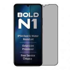 Lava Bold N1 Displayschutz Hydrogel Privacy (Silikon) One Unit Screen Mobile