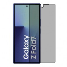 Samsung Galaxy Z Fold7 - Folded Screen Protector Hydrogel Privacy (Silicone) One Unit Screen Mobile