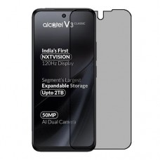 Alcatel V3 Ultra 5G Screen Protector Nano Glass 9H Privacy One Unit Screen Mobile
