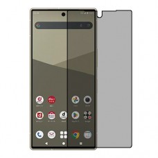 Sharp Aquos R10 5GDisplayschutzfolie Nano Glass 9H Privacy One Unit Screen Mobile