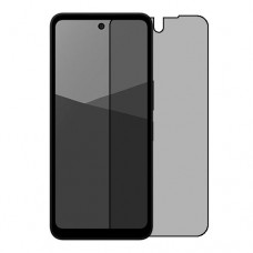Sharp Aquos wish5 5GDisplayschutzfolie Nano Glass 9H Privacy One Unit Screen Mobile
