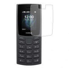 Nokia 105 4G 2nd Edition Displayschutz Hydrogel transparent (Silikon) 1 Einheit Screen Mobile