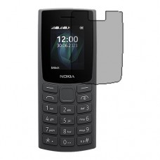 Nokia 105 4G 2nd EditionDisplayschutzfolie Nano Glass 9H Privacy One Unit Screen Mobile