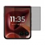 Motorola Razr 60 Ultra - Folded Screen Protector Hydrogel Privacy (Silicone) One Unit Screen Mobile