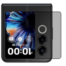 ZTE nubia Flip2 - Folded Screen Protector Hydrogel Privacy (Silicone) One Unit Screen Mobile