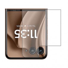 Motorola Razr+ 2025 - Folded Screen Protector Hydrogel Transparent (Silicone) One Unit Screen Mobile