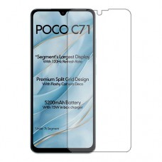 Xiaomi Poco C71 4G Screen Protector Like A Paper One Unit Screen Mobile