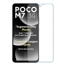 Xiaomi Poco M7 One unit nano Glass 9H screen protector Screen Mobile