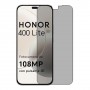 Honor 400 Lite Screen Protector Nano Glass 9H Privacy One Unit Screen Mobile
