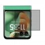 Motorola Razr 2025 - Folded Screen Protector Nano Glass 9H Privacy One Unit Screen Mobile