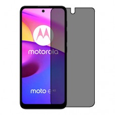Motorola Moto E40 Screen Protector Hydrogel Privacy (Silicone) One Unit Screen Mobile