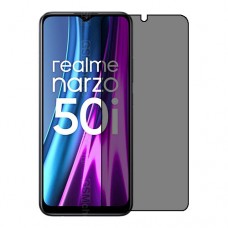 Realme Narzo 50i Screen Protector Hydrogel Privacy (Silicone) One Unit Screen Mobile