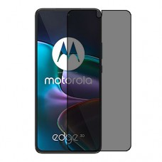 Motorola Edge 30 Screen Protector Hydrogel Privacy (Silicone) One Unit Screen Mobile