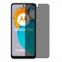 Motorola Moto E22s Screen Protector Hydrogel Privacy (Silicone) One Unit Screen Mobile