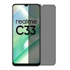 Realme C33 Screen Protector Hydrogel Privacy (Silicone) One Unit Screen Mobile