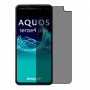 Sharp Aquos sense4 plus Screen Protector Hydrogel Privacy (Silicone) One Unit Screen Mobile