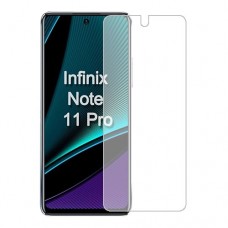 Infinix Note 11 Pro Screen Protector Hydrogel Transparent (Silicone) One Unit Screen Mobile