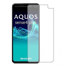 Sharp Aquos sense4 plus Screen Protector Hydrogel Transparent (Silicone) One Unit Screen Mobile