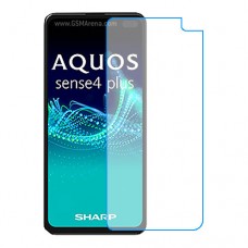 Sharp Aquos sense4 plus One unit nano Glass 9H screen protector Screen Mobile