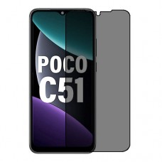 Xiaomi Poco C51 Screen Protector Hydrogel Privacy (Silicone) One Unit Screen Mobile