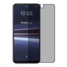 HTC U23 Screen Protector Hydrogel Privacy (Silicone) One Unit Screen Mobile