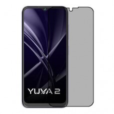 Lava Yuva 2 Protector de pantalla Hydrogel Privacy (Silicona) One Unit Screen Mobile