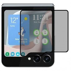 Samsung Galaxy Z Flip5 - Folded Screen Protector Hydrogel Privacy (Silicone) One Unit Screen Mobile