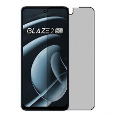 Lava Blaze 2 5G Screen Protector Hydrogel Privacy (Silicone) One Unit Screen Mobile