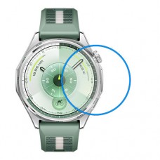 Huawei Watch GT 6 - 46MM Protector de pantalla nano Glass 9H de una unidad Screen Mobile